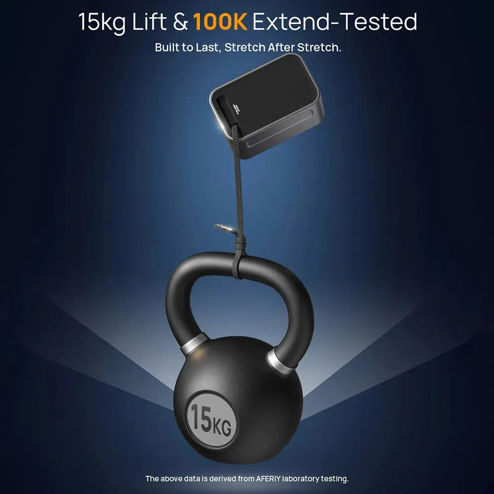 AFERIY Nano100 Centrale Électrique Portable 99,2Wh – Charge Rapide 100W USB-C, Batterie LiFePO4 3000 Cycles, Format Avion, Power Station Compacte