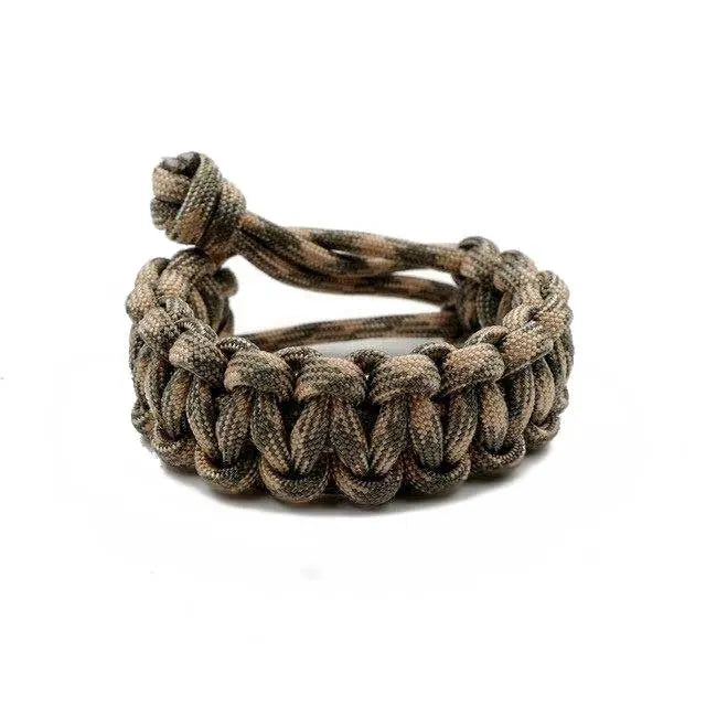 Bracelet Paracorde  Coulissant - Beige - Survie Shop