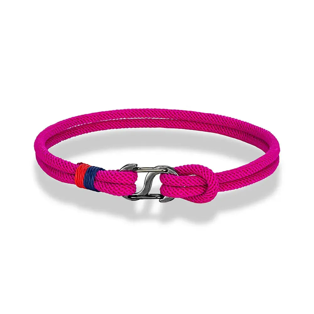 Bracelet en Corde Nautique avec Double Fermoir