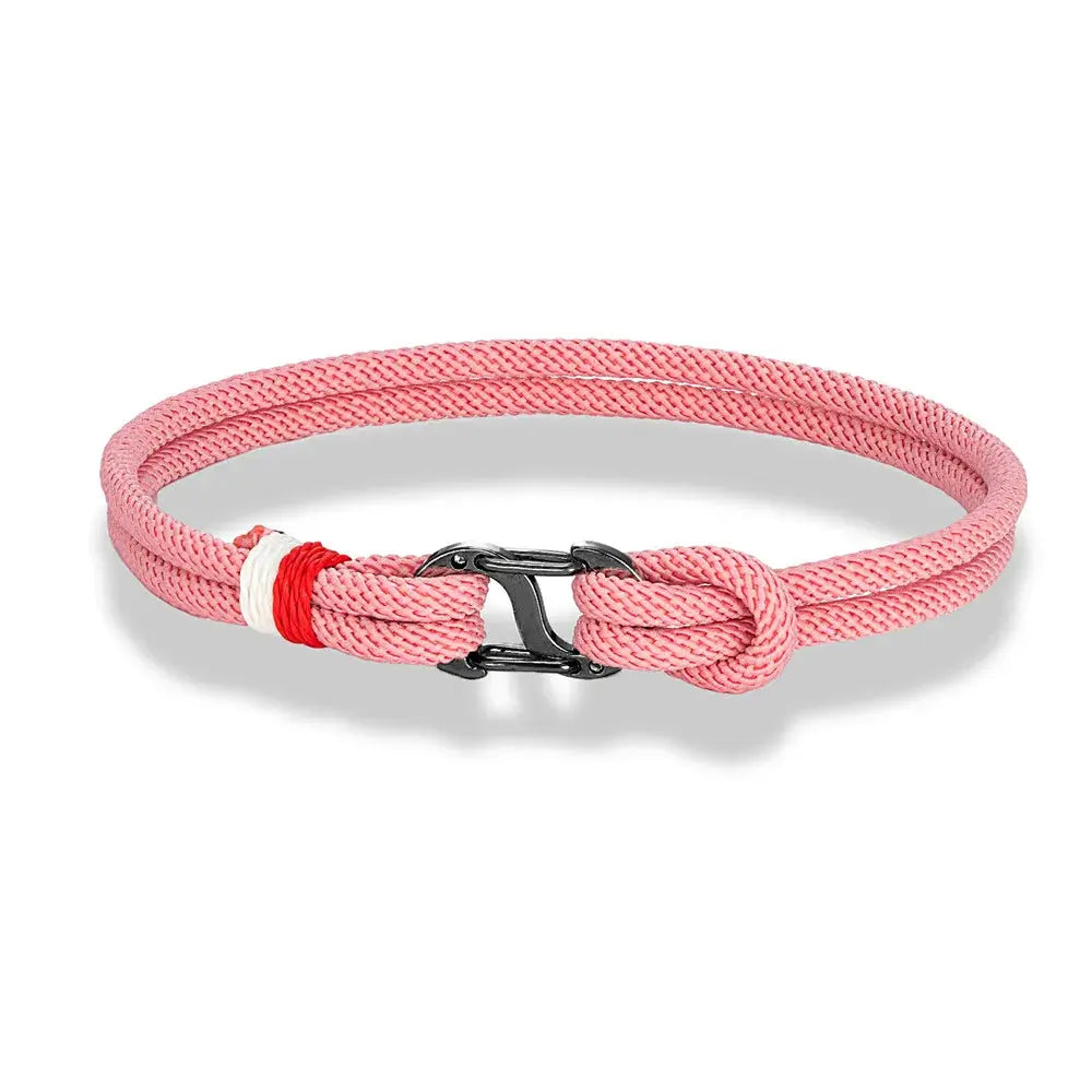 Bracelet en Corde Nautique avec Double Fermoir