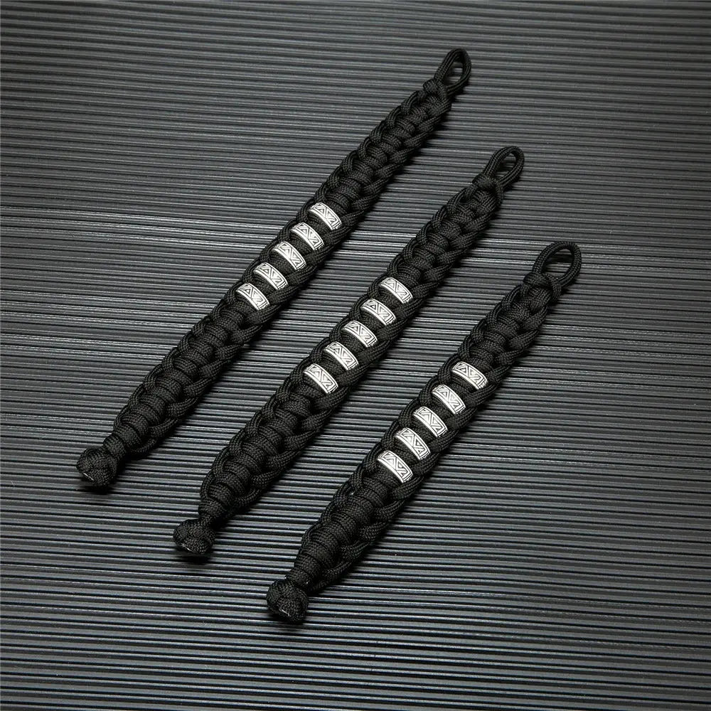Bracelets Paracorde de Survie Viking Runes Vintage pour Hommes