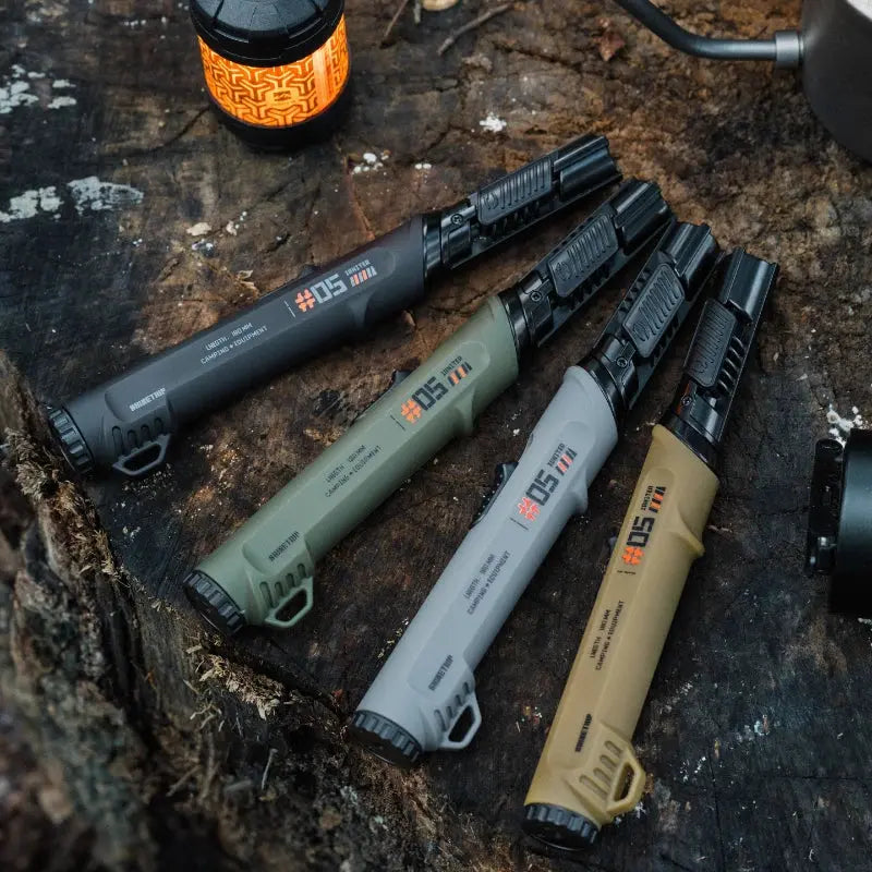 Briquet Torche Coupe-Vent Rechargeable Butane – Flamme Jet Puissante avec Verrouillage Sécurité