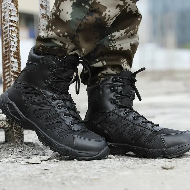 Chaussure militaire - Noir Survie Shop