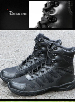 Chaussure militaire - Noir Survie Shop