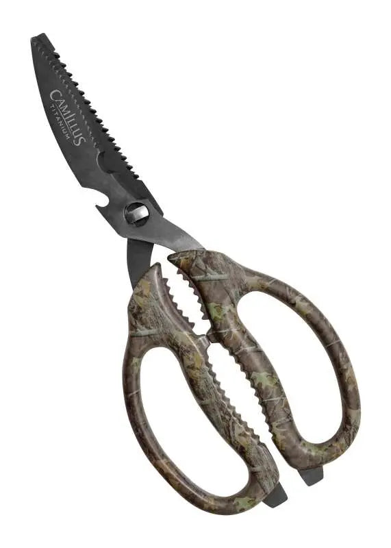 Ciseaux multifonctions outdoor Camillus 8-en-1 – Scie & outils – Camping, chasse, survie