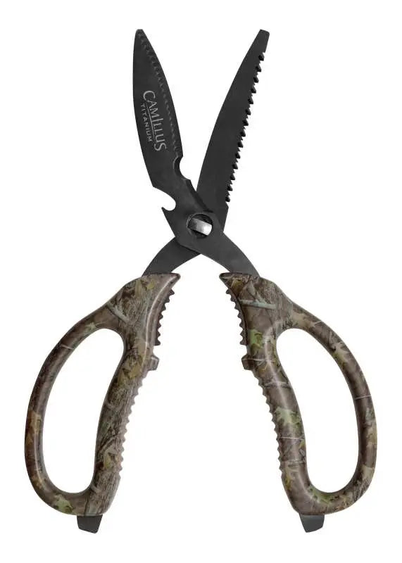 Ciseaux multifonctions outdoor Camillus 8-en-1 – Scie & outils – Camping, chasse, survie