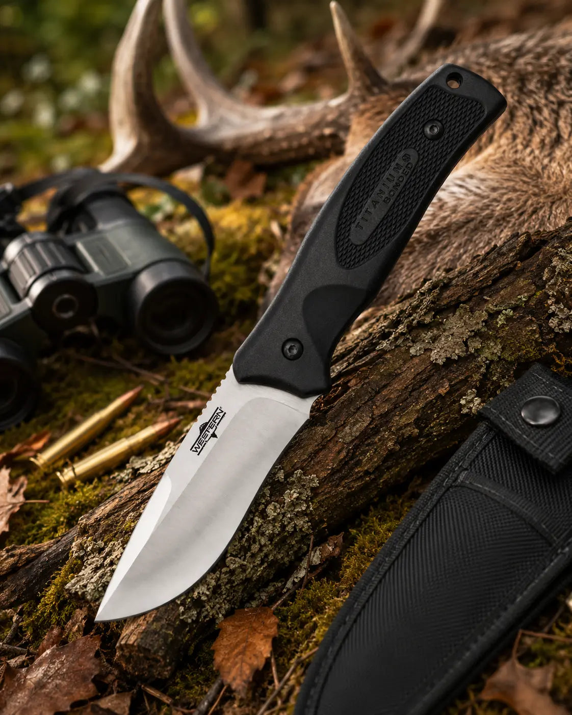 Couteau Black River™ Camillus – Lame Fixe 420 Acier Inoxydable