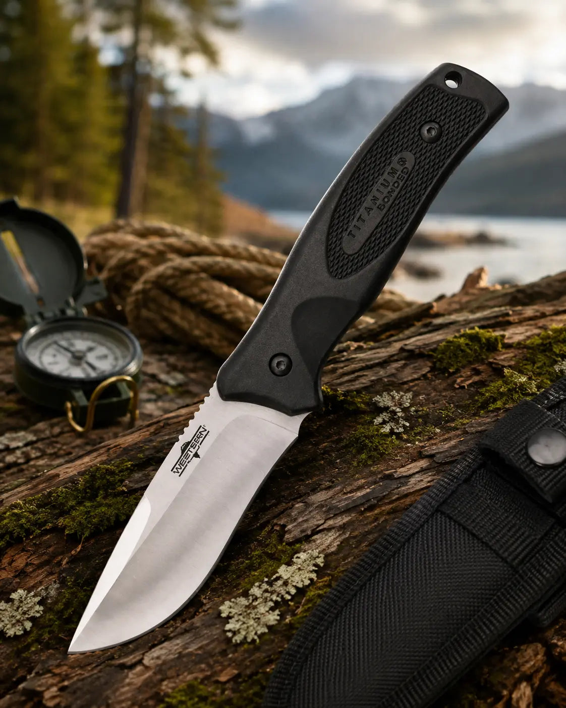 Couteau Black River™ Camillus – Lame Fixe 420 Acier Inoxydable