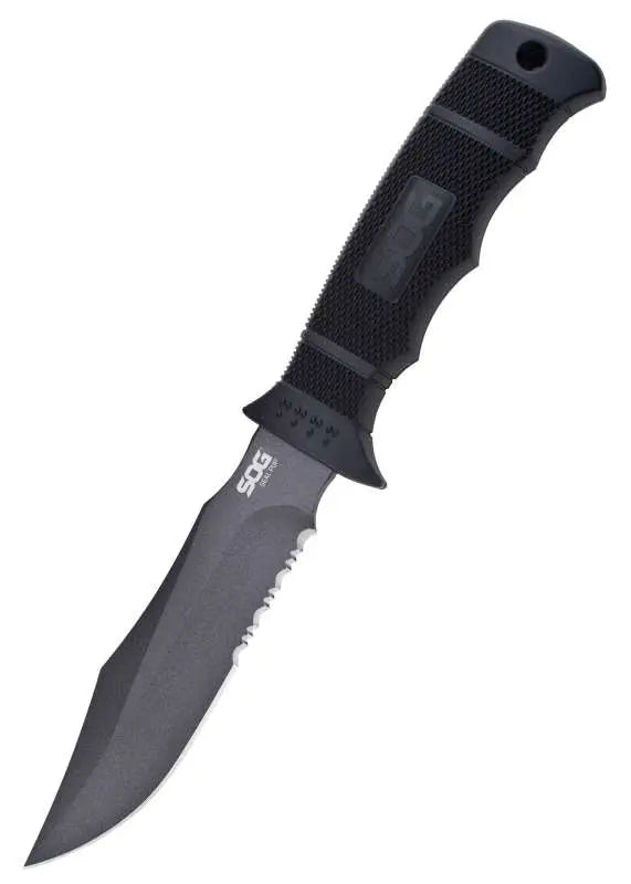 Couteau SOG SEAL Pup – Léger, Résistant, Lame AUS-8 + Étui Nylon