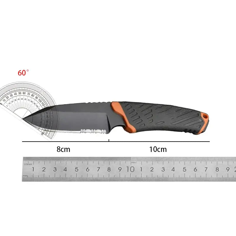Couteau de Survie Gerber en Acier Inoxydable Portable - 18cm