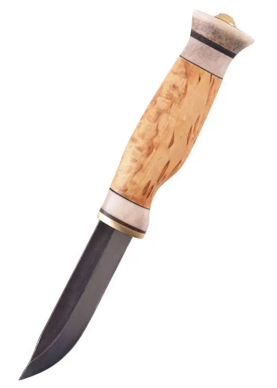 Couteau de chasse VUOLU 8 – Wood Jewel | Couteau traditionnel de Laponie
