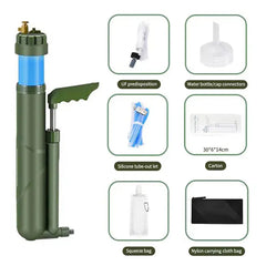 Pompe à eau Filtrante Système de purification par osmose Survie et Trekking - Survie Shop