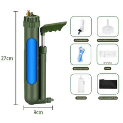 Pompe à eau Filtrante Système de purification par osmose Survie et Trekking - Survie Shop