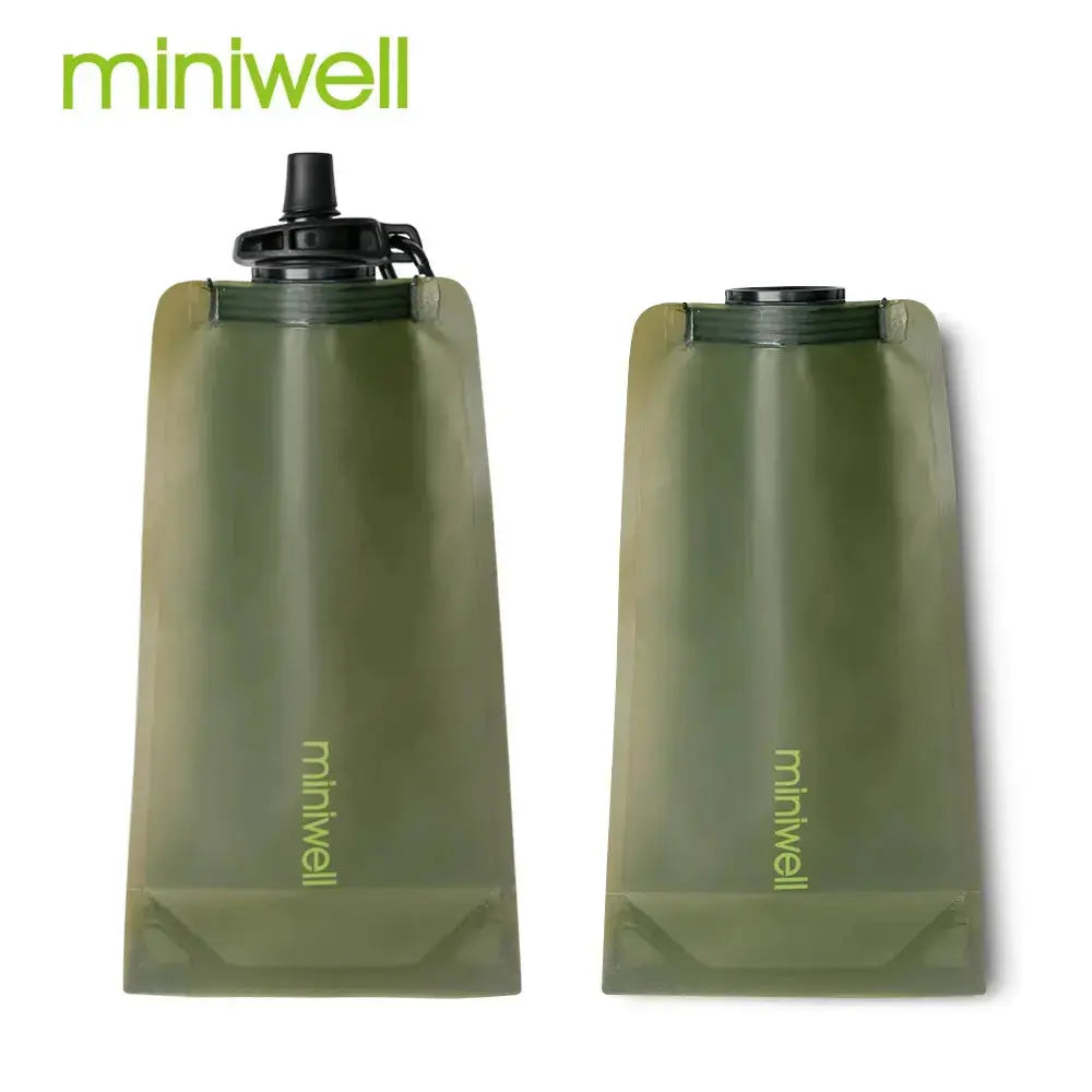 Gourde filtrante-Souple 0,7L Survie Shop