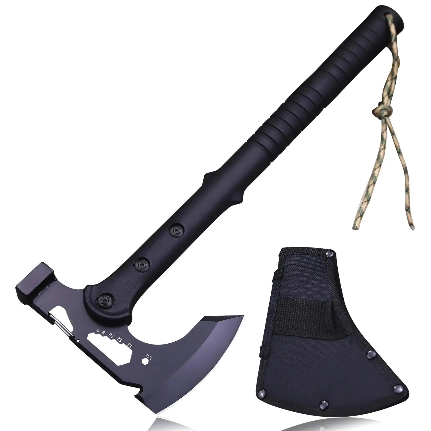 Hache de Survie & Bushcraft 38 cm - Survie Shop