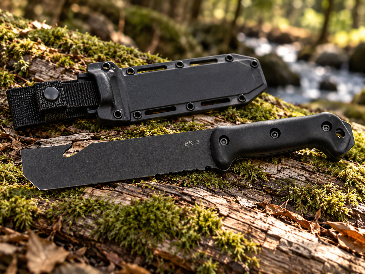 KA-BAR Becker BK3 TacTool – Outil de Terrain 1095 Cro-Van