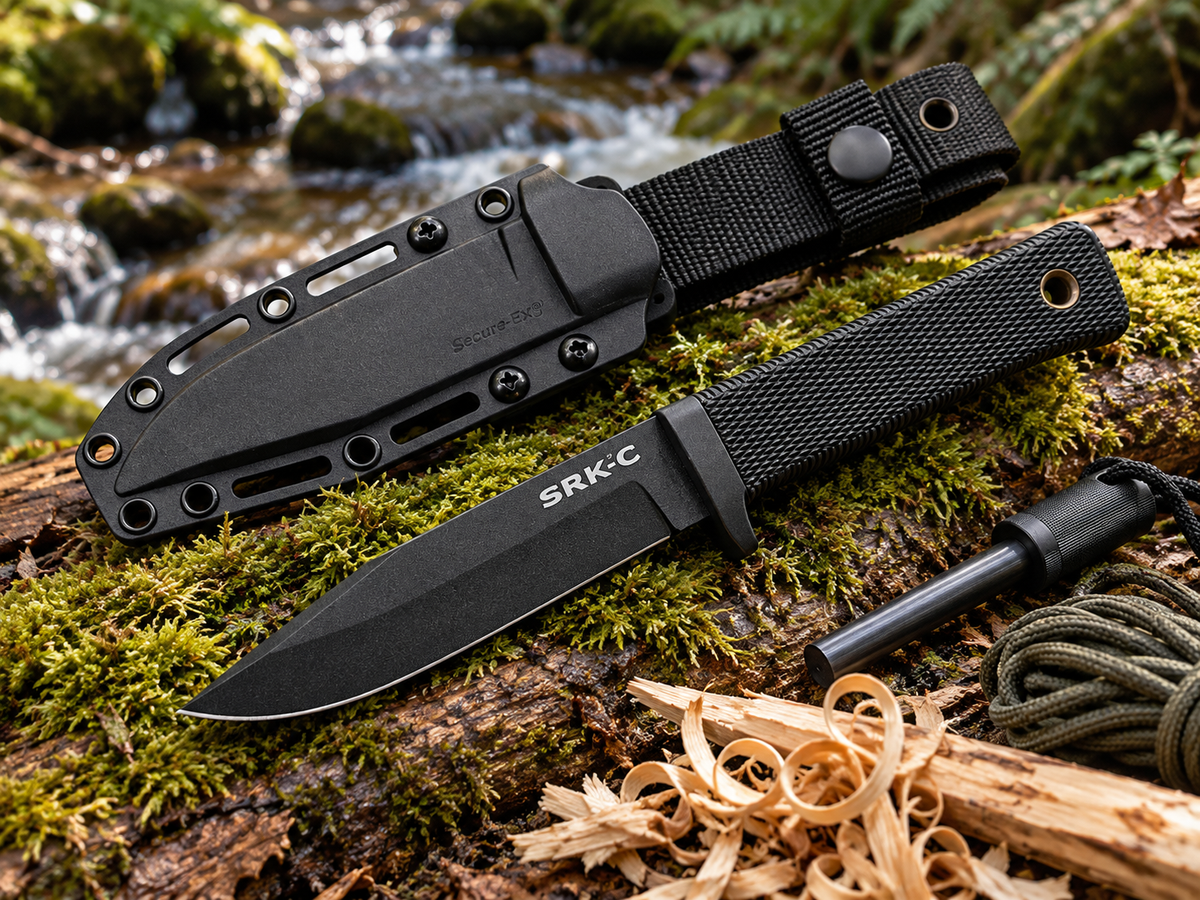 Cold Steel SRK SK-5 – Couteau de Survie Lame Fixe