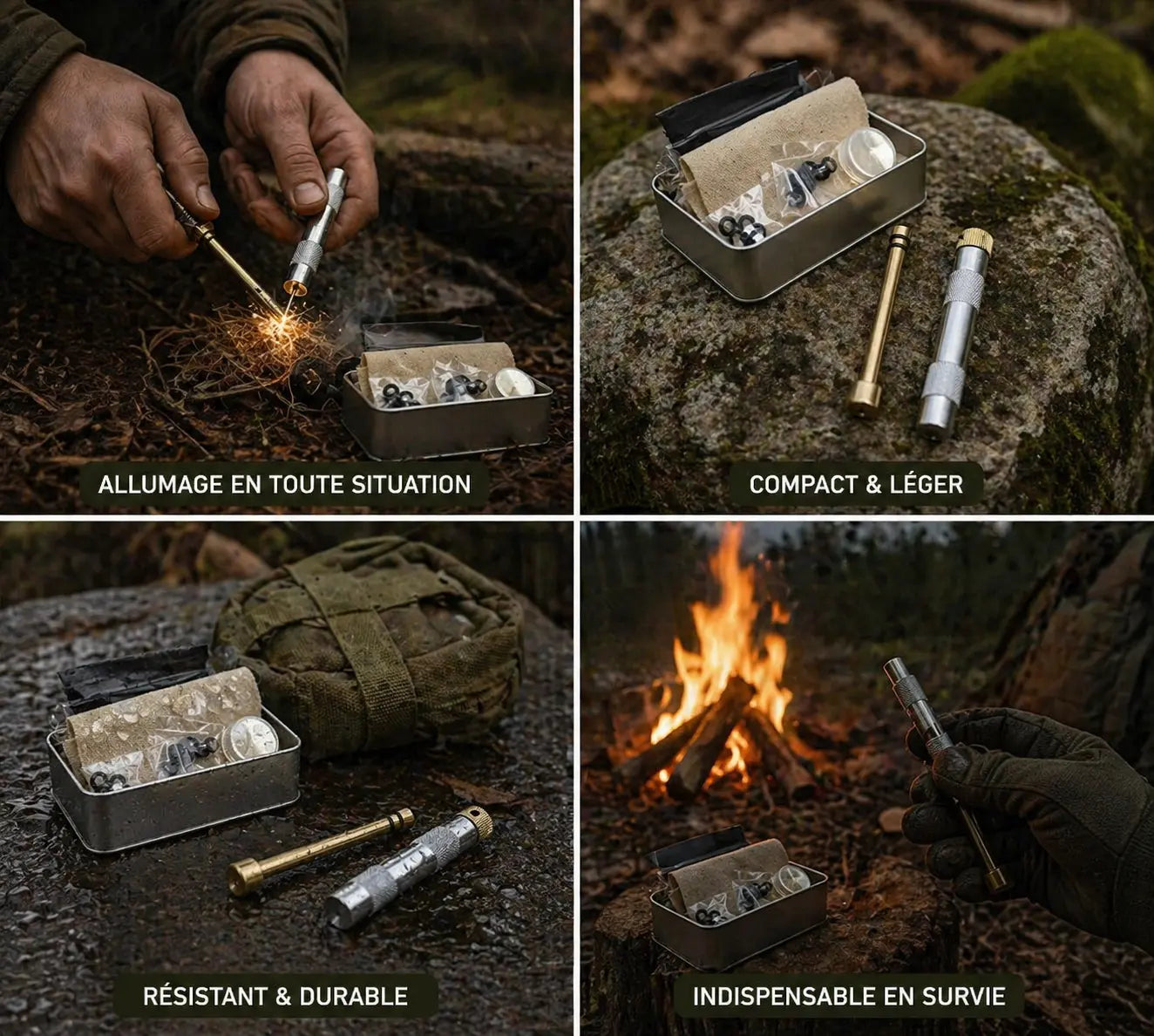 Überlebenskit<br> Feuerstarter