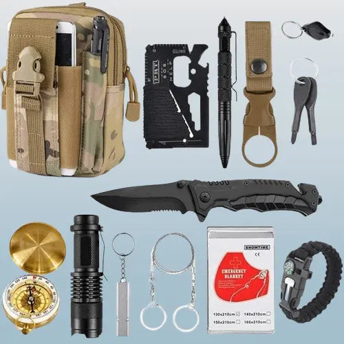 Kit de Survie Militaire Français - Camouflage Survie Shop