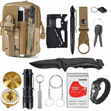 Military Survival Kit<br> French - Camouflage