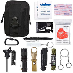 Kit de Survie Tactique 13 en 1 – Complet & Compact - Survie Shop