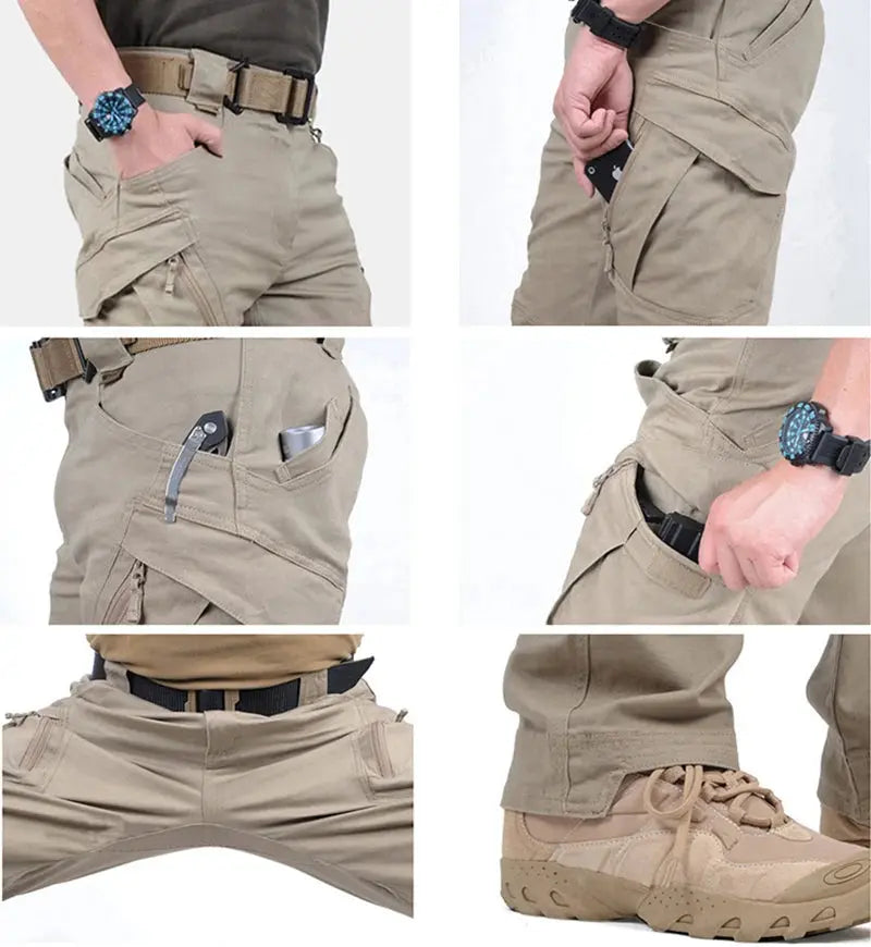 Pantalon Cargo Tactique Multi-Poches Survie Militaire & Confort Maximal