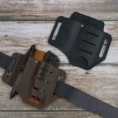 Porte couteaux Ceinture Cuir véritable Survie Shop