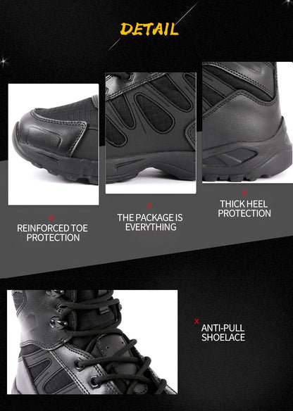Chaussure militaire - Noir