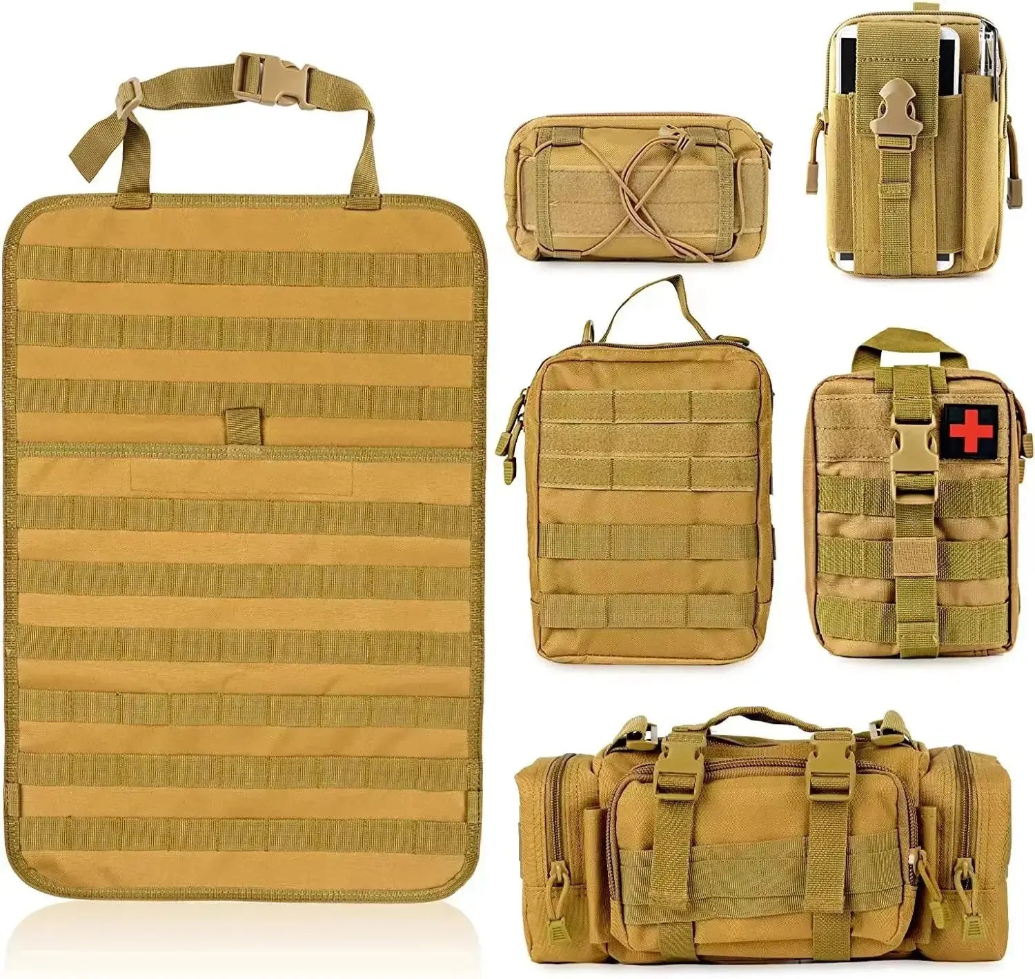 Sac Militaire Molle - 5 compartiments - Survie Shop