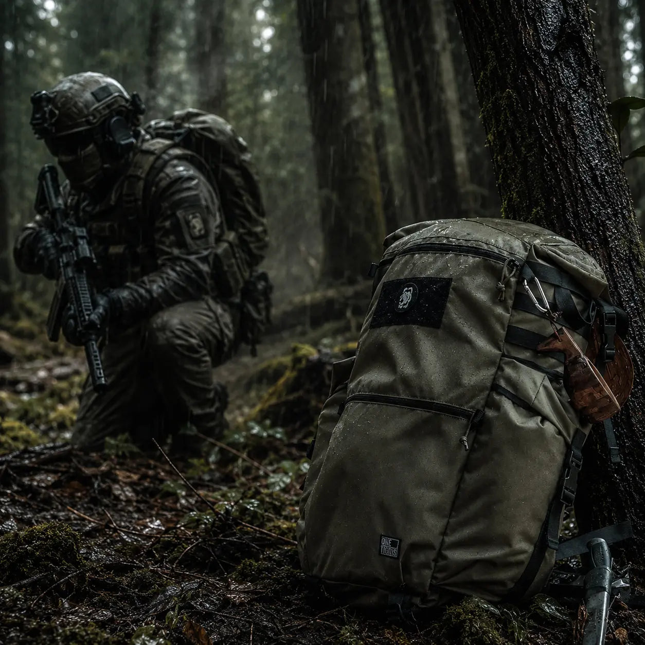 Sac à Dos Bushcraft OneTigris WILD ROCKET 45L En Nylon Cordura