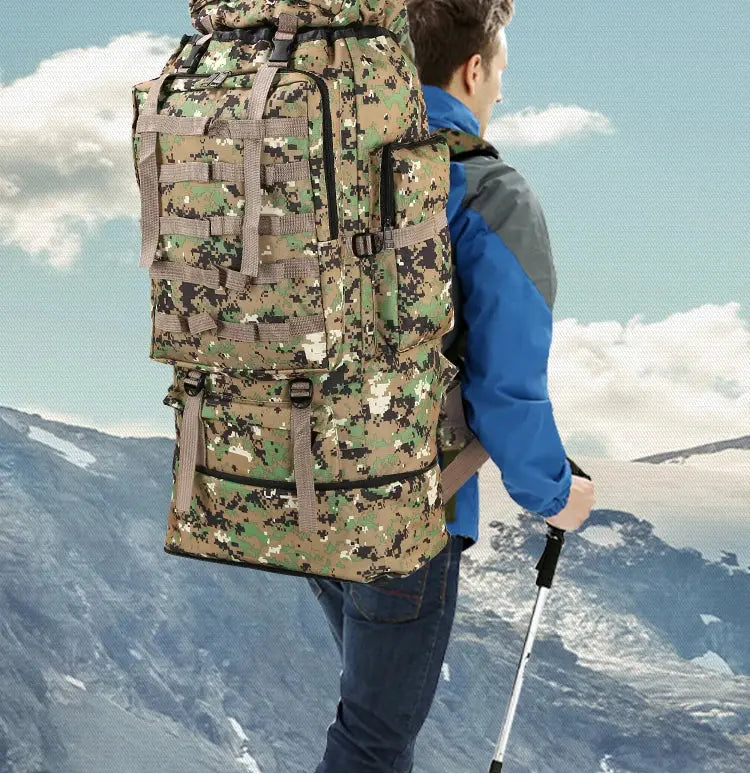 Militärrucksack<br> 100L – Sand