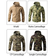 Veste Militaire à Capuche Imperméable – Tactique & Outdoor - Survie Shop