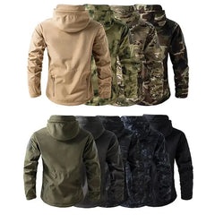 Veste Militaire à Capuche Imperméable – Tactique & Outdoor - Survie Shop