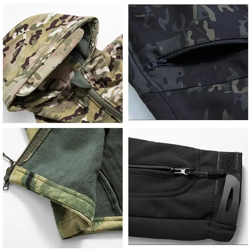 Veste Militaire à Capuche Imperméable – Tactique & Outdoor - Survie Shop