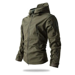 Veste Militaire à Capuche Imperméable – Tactique & Outdoor - Survie Shop