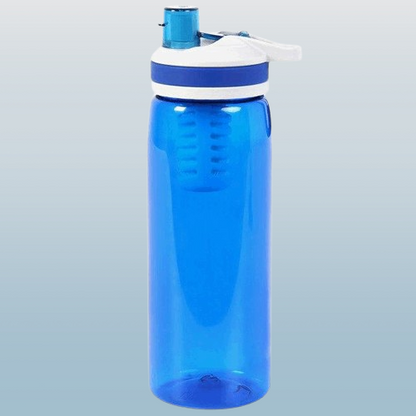 Filterflasche<br> Kohle – Blau