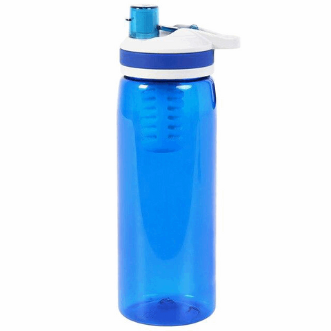 Filterflasche<br> Kohle – Blau