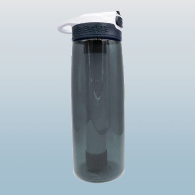 Water Filter Bottle<br> - Gray
