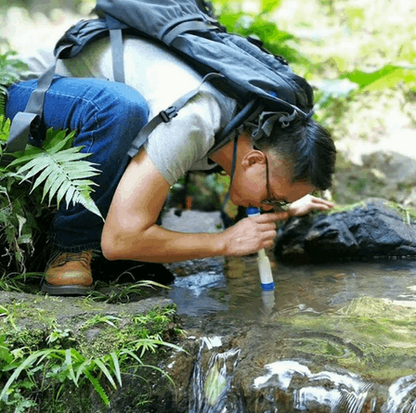 paille filtrante survivor eau potable