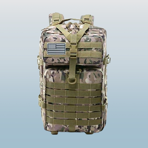 Militärrucksack<br> 50L – Tarnfarben