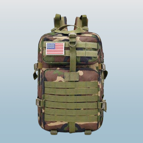 Military Backpack<br> American - Camouflage