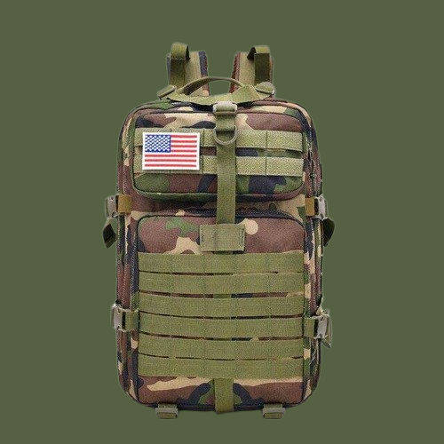 Military Backpack<br> American - Camouflage