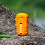 Briquet Électrique USB Waterproof orange
