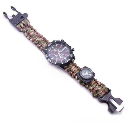 bracelet paracorde horloge